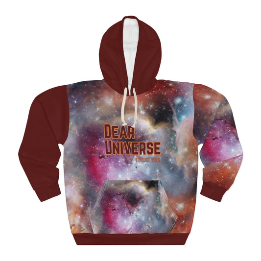 Cosmic Burgandy Unisex Hoodie